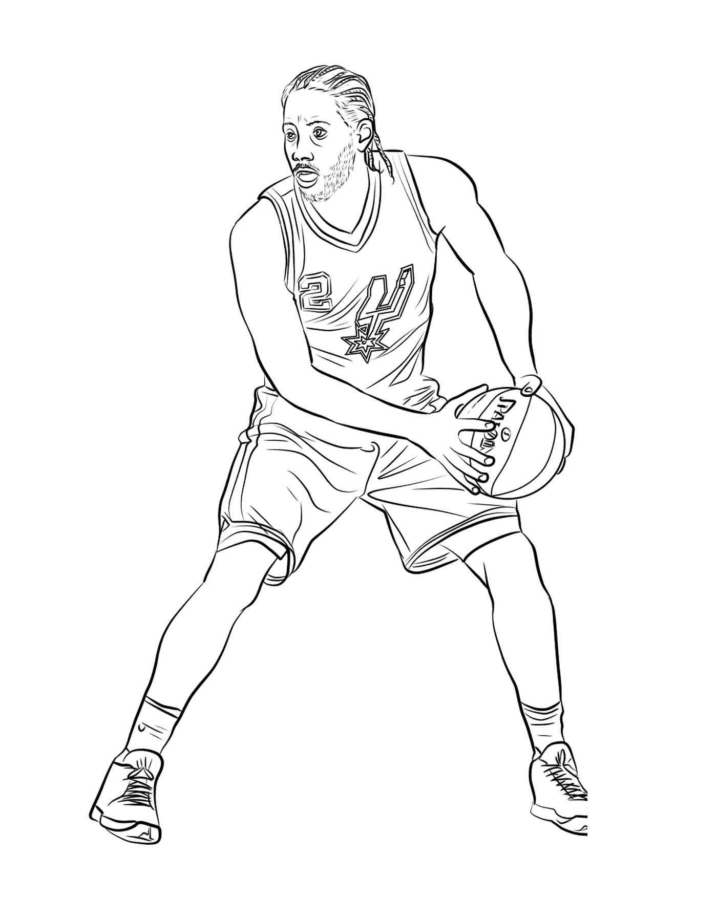   Kawhi Leonard, joueur de basket 