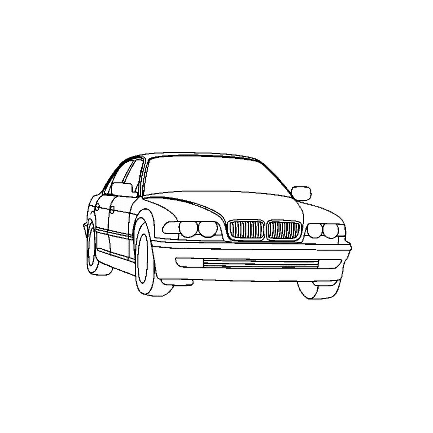   BMW rapide et moderne 