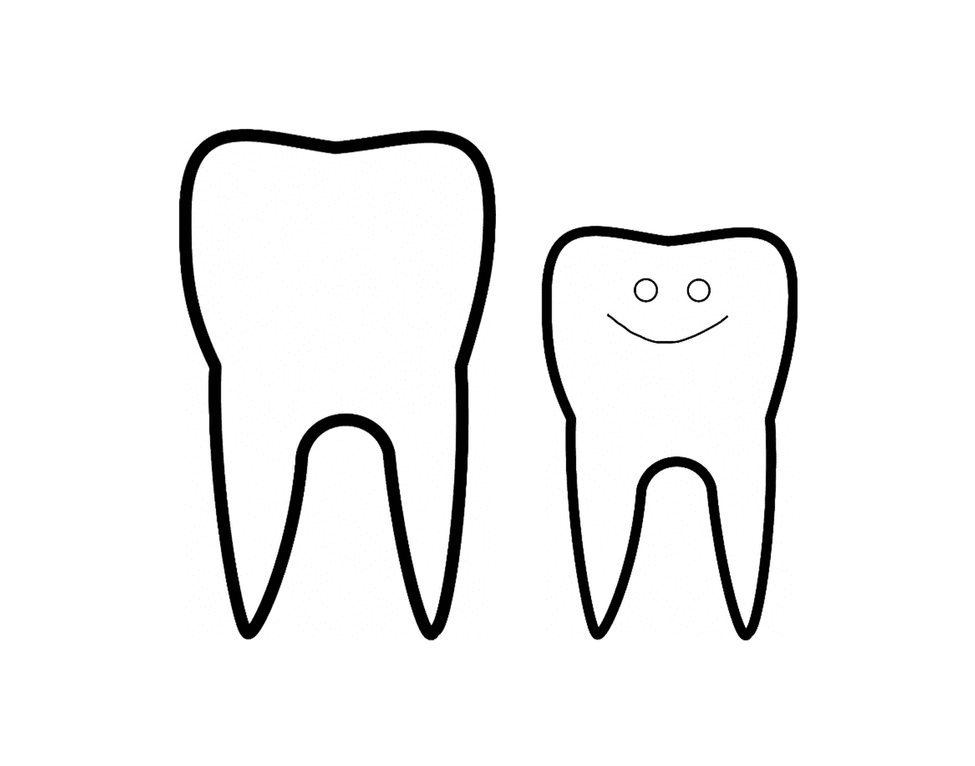   Des dents souriantes 