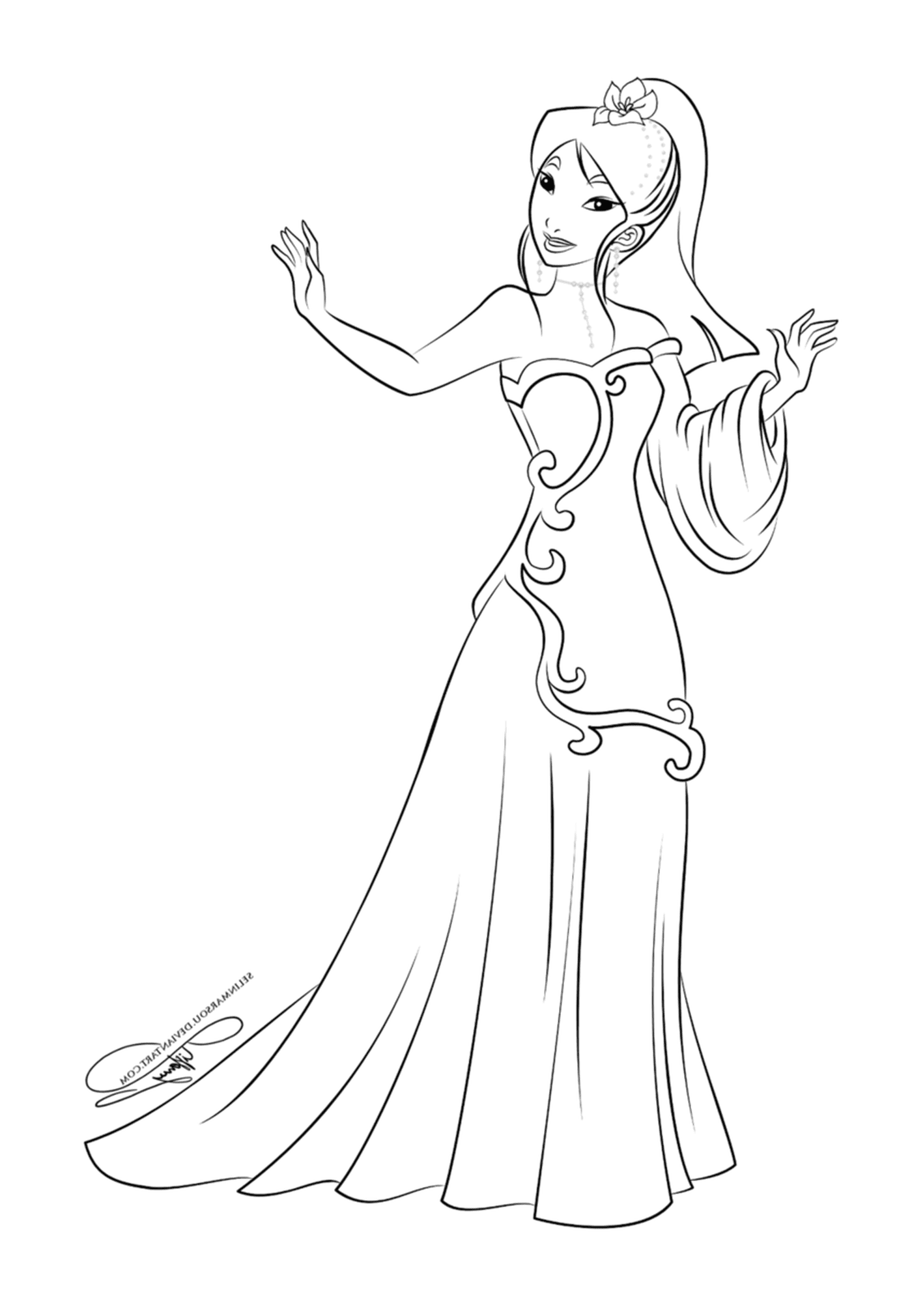   Mulan, une princesse Disney 