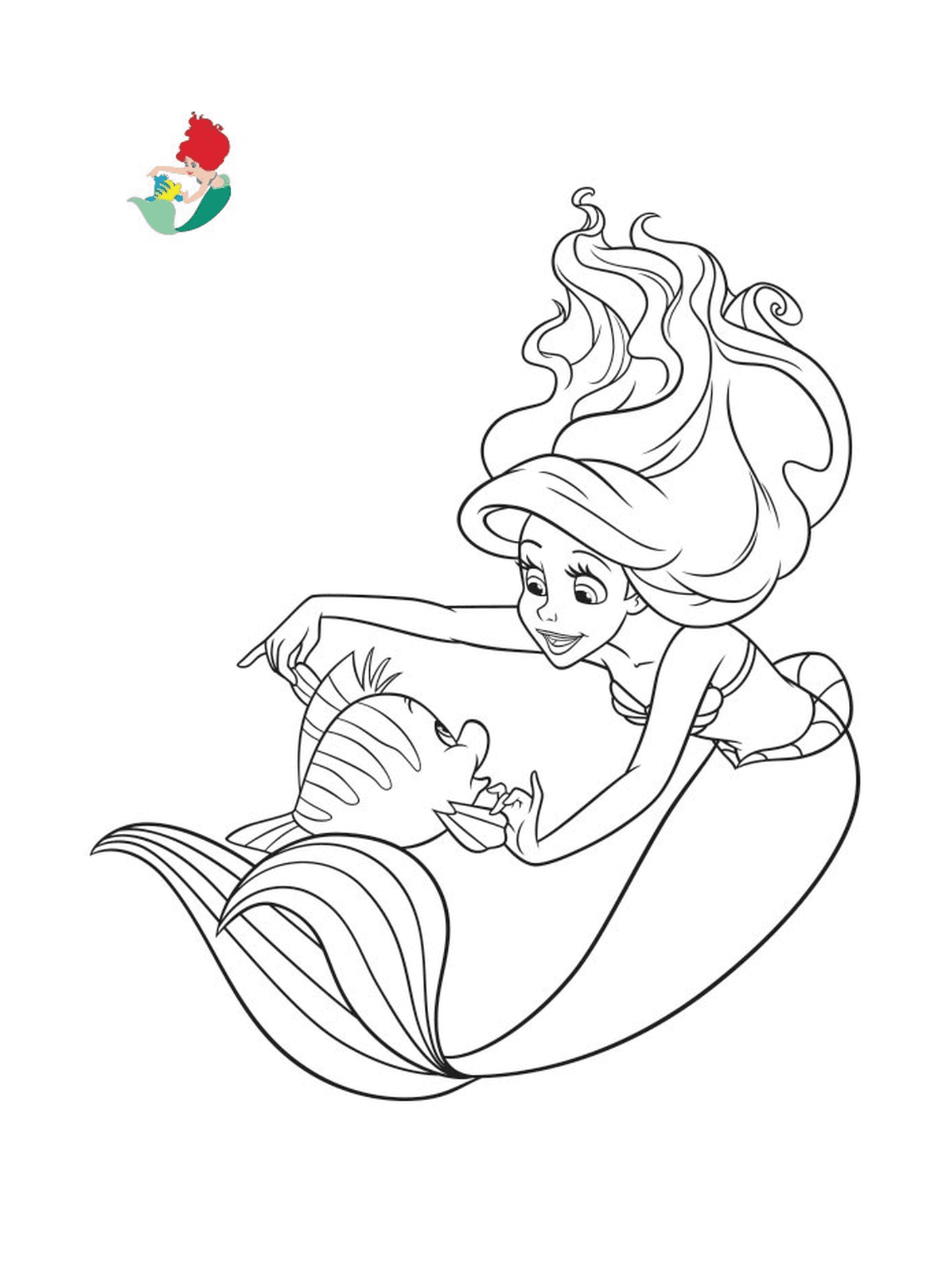  Ariel, la petite sirène de Disney 