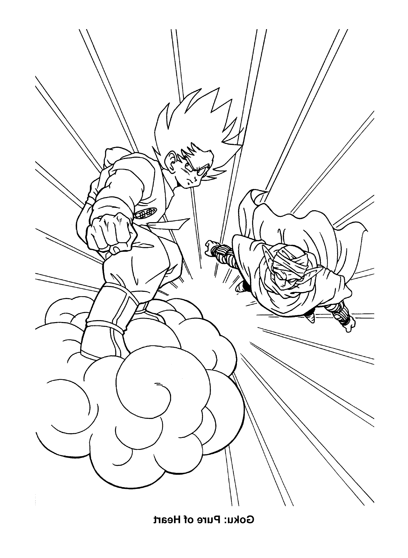   Goku et Vegeta, une alliance légendaire 