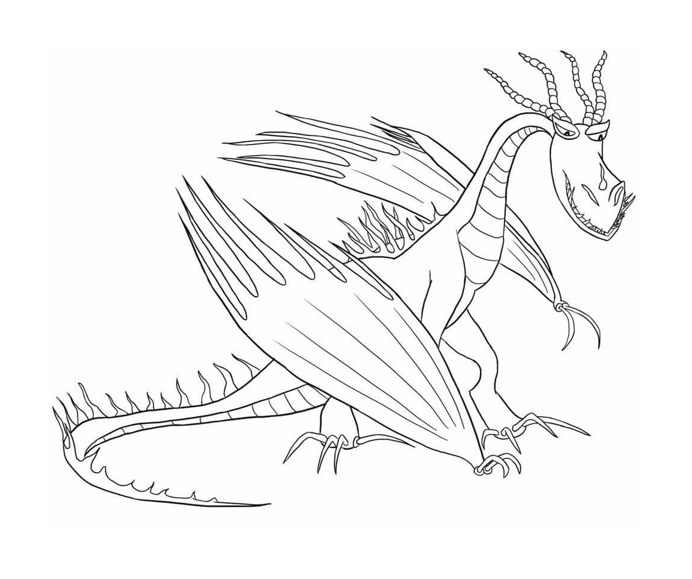   Hookfang, un dragon cracheur de feu 