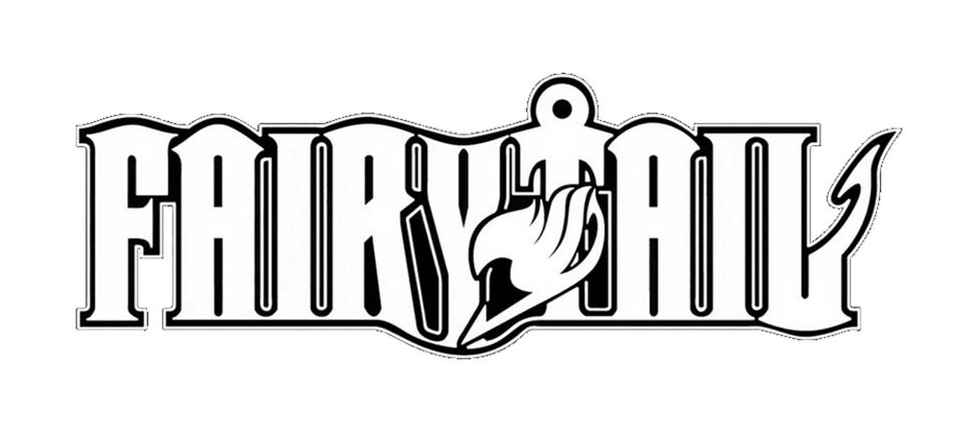  Le logo de la série d'anime Fairy Tail
