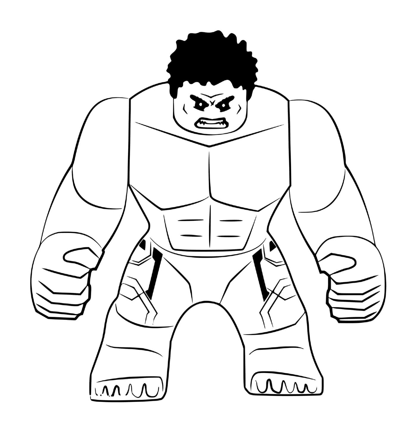   Lego Hulk, super-héros 