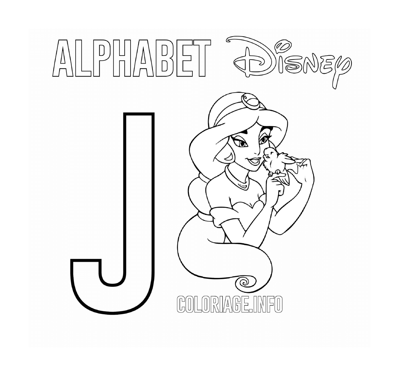   La lettre J pour Jasmine 