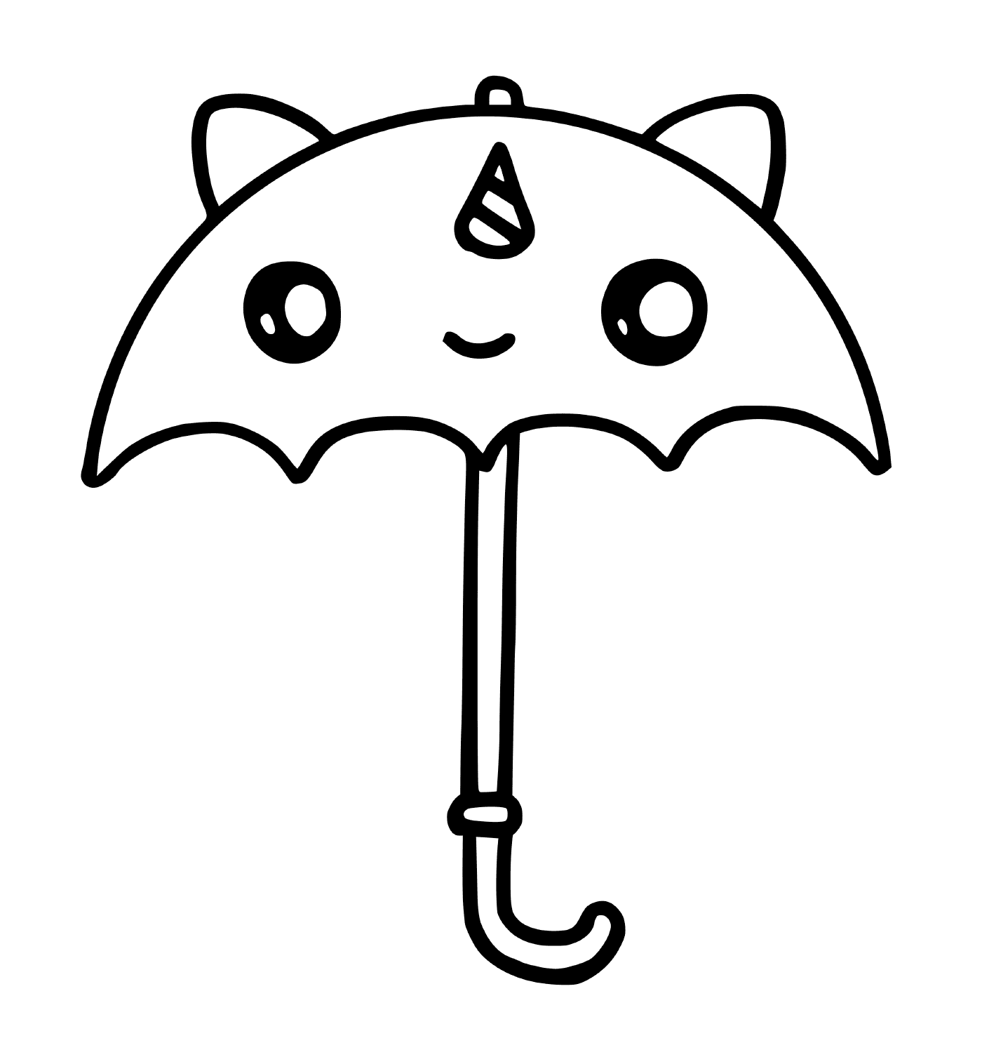   parapluie magique licorne 