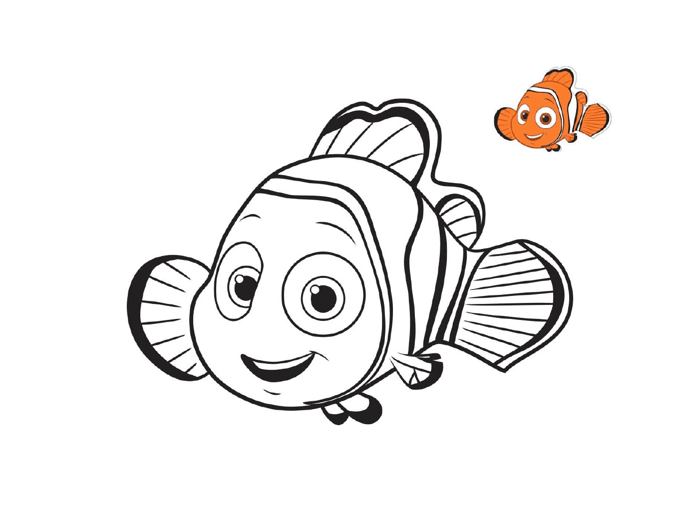   Nemo cherchant son père 