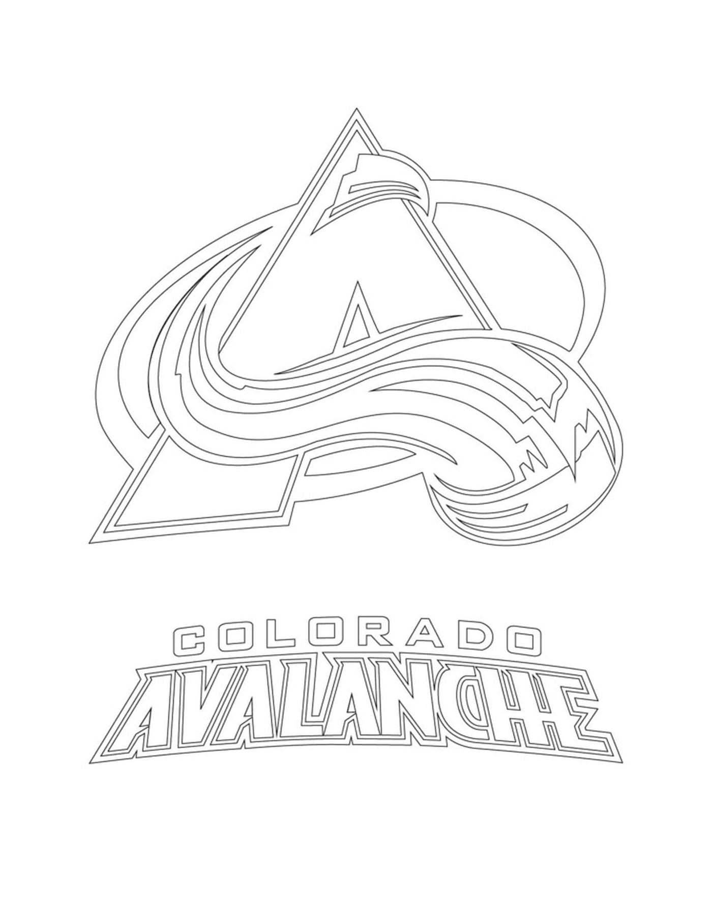   Logo des Avalanche du Colorado 