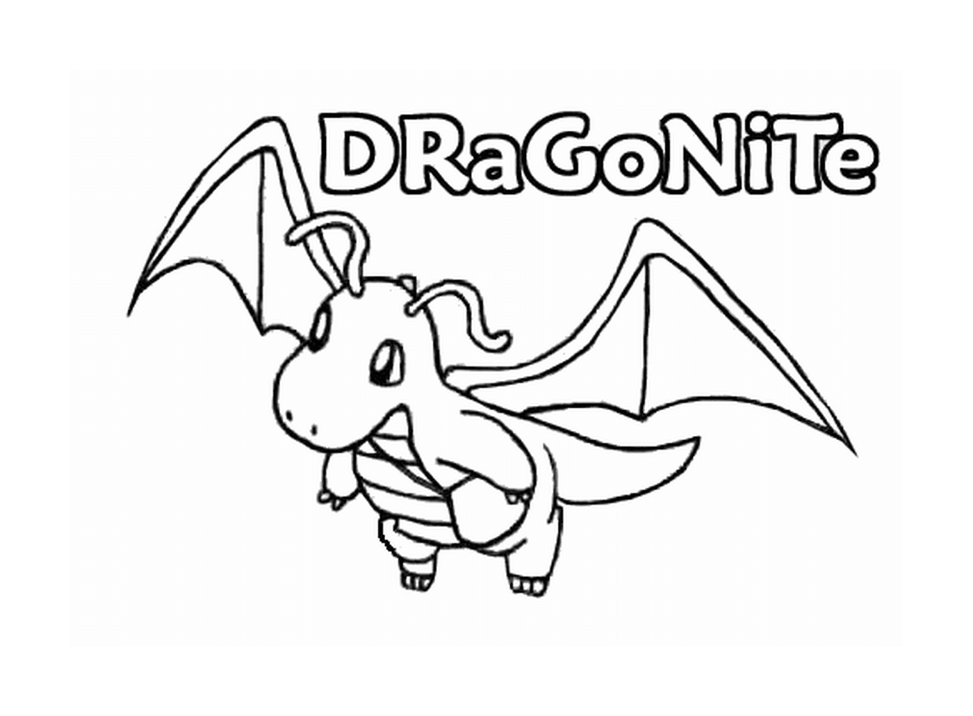   Dragonite : Dragon puissant volant 
