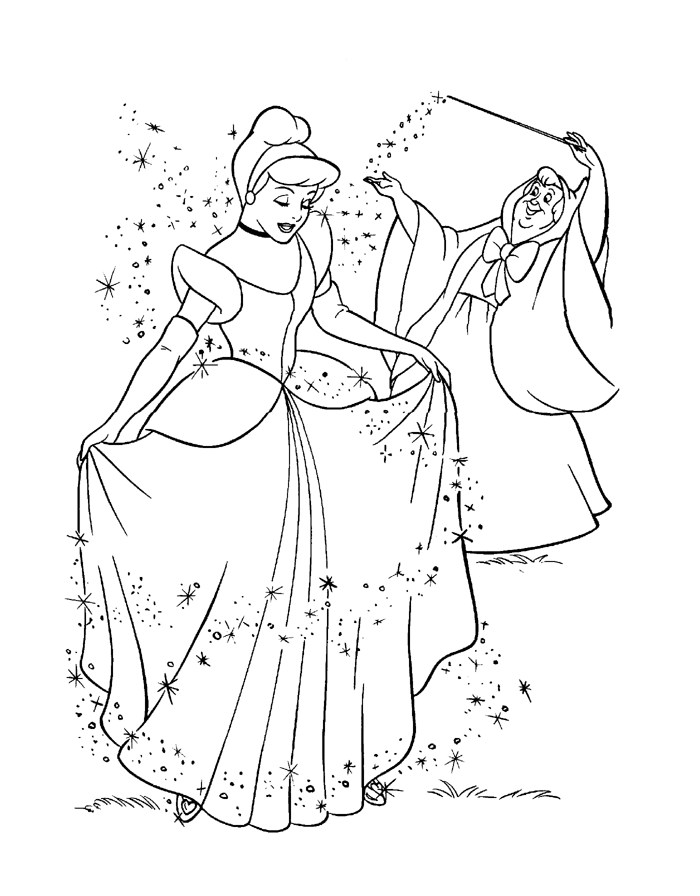   Disney Princesse, Cendrillon et sa mère 