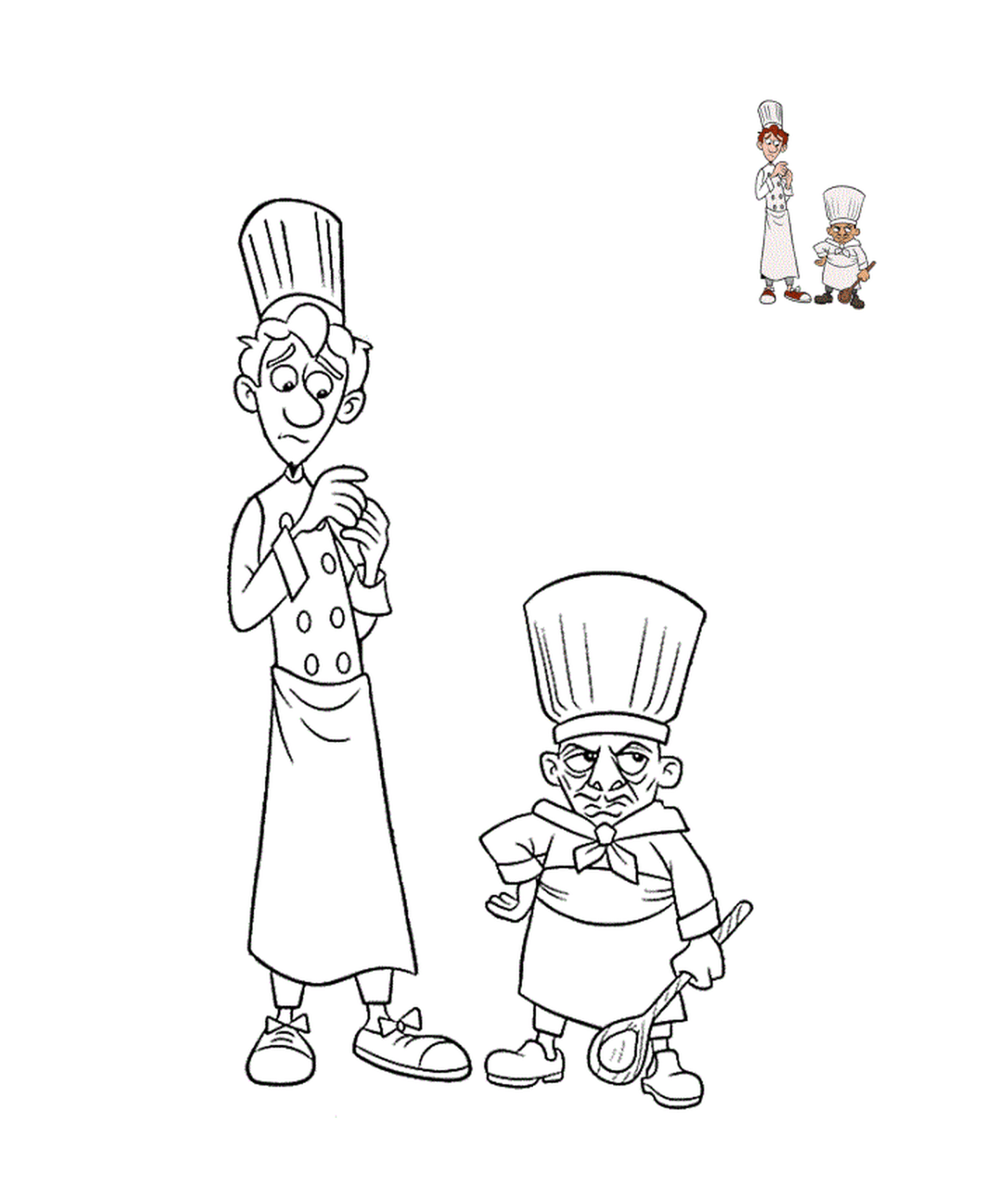   Skinner et Alfredo, cuisine captivante 