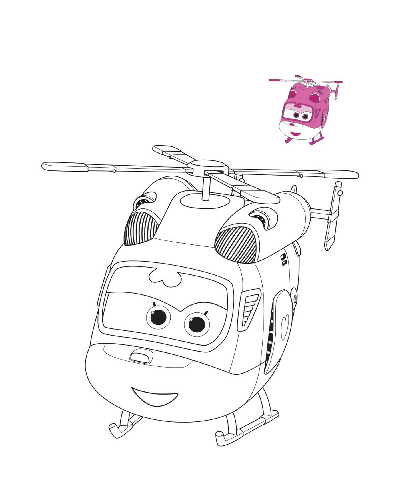   Dizzy, un hélicoptère 