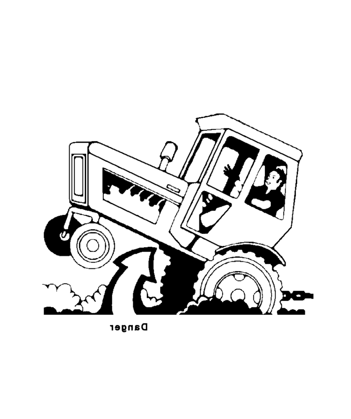   Tracteur agile et robuste 
