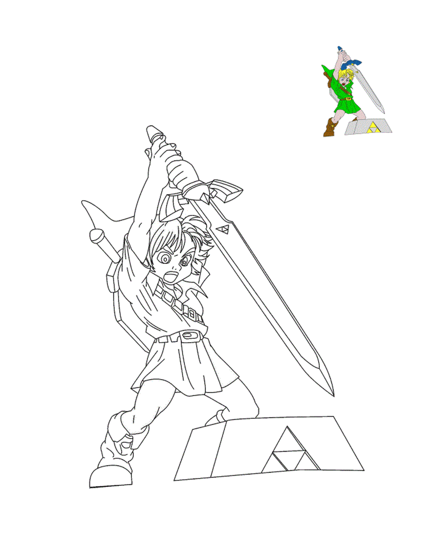   La légendaire épée de Zelda 