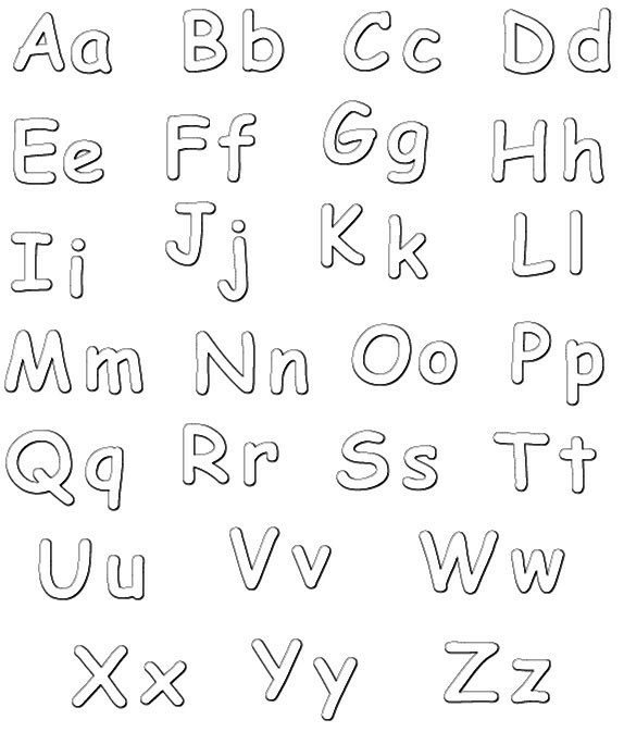 coloriage noel alphabet