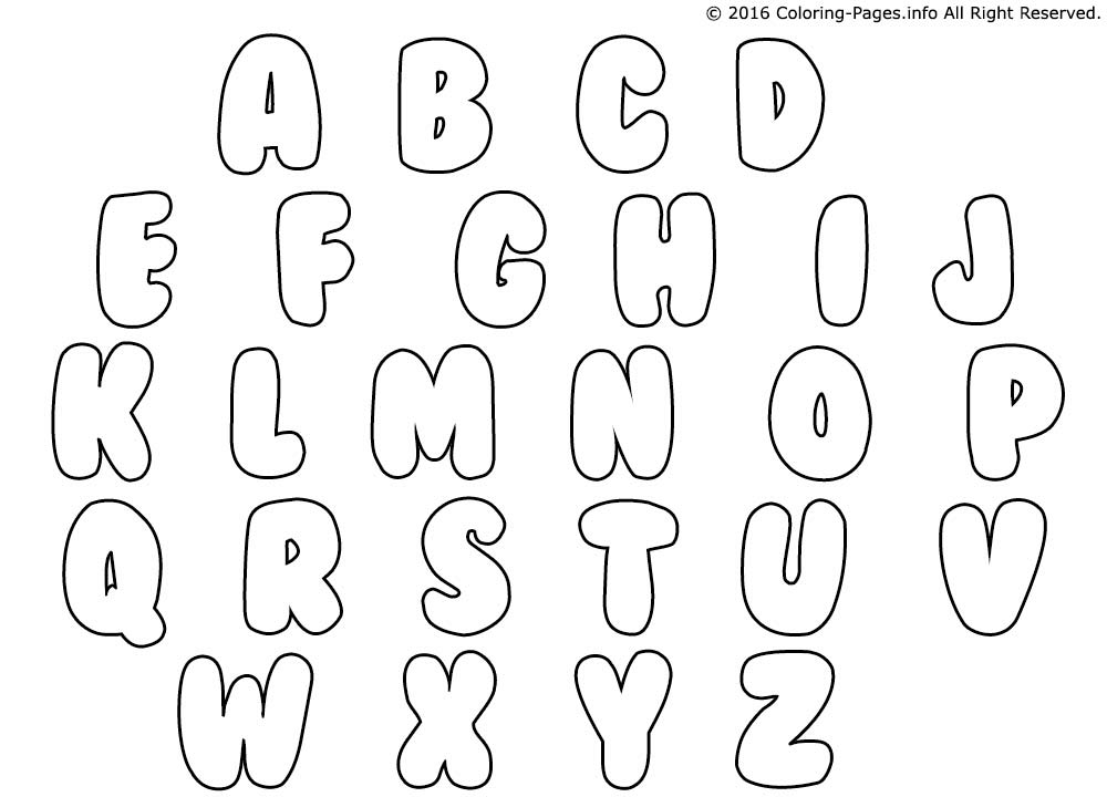 coloriage alphabet maternelles