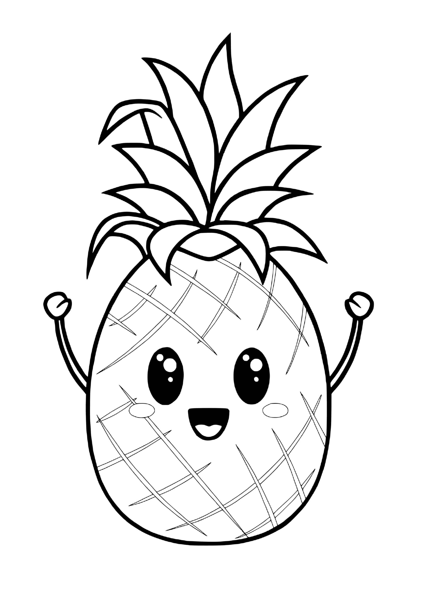 ananas kawaii