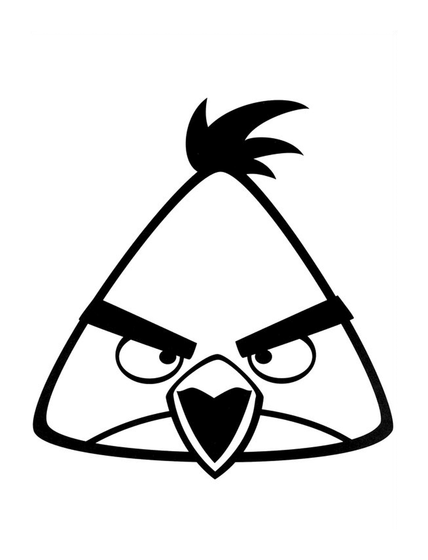 coloriage angry birds triangle attaque programme