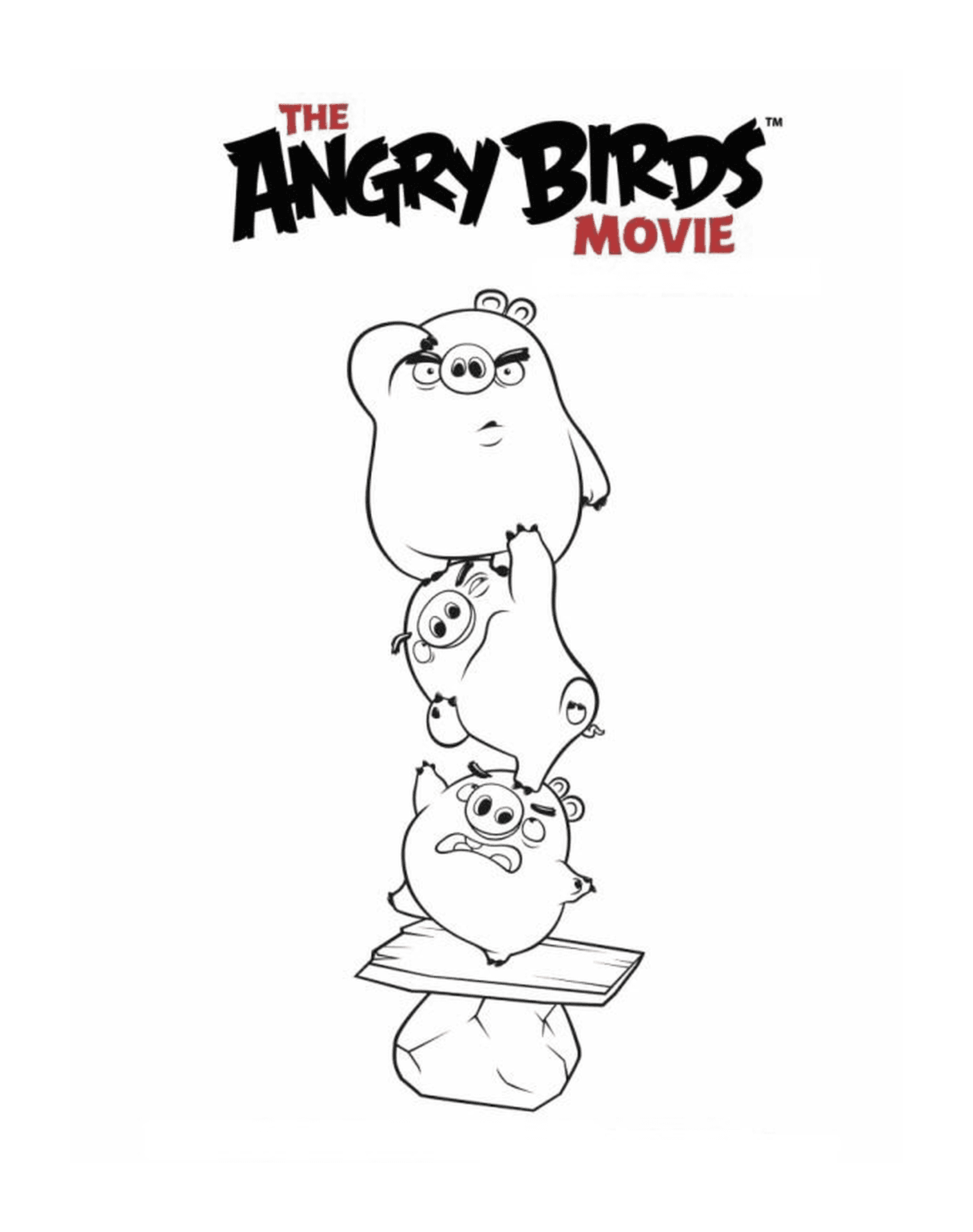 coloriage angry birds le film 2016