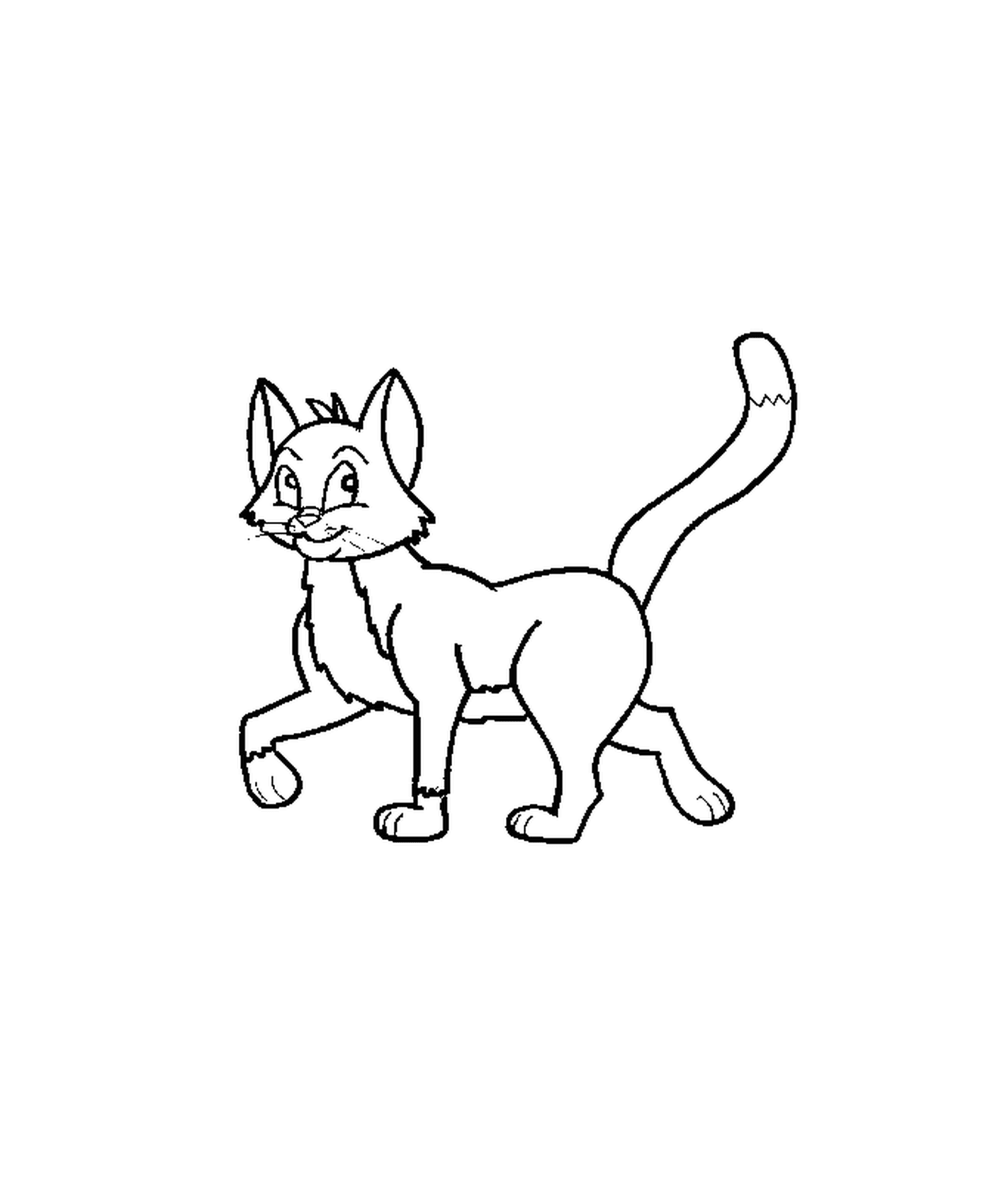 coloriage dessin animaux chat