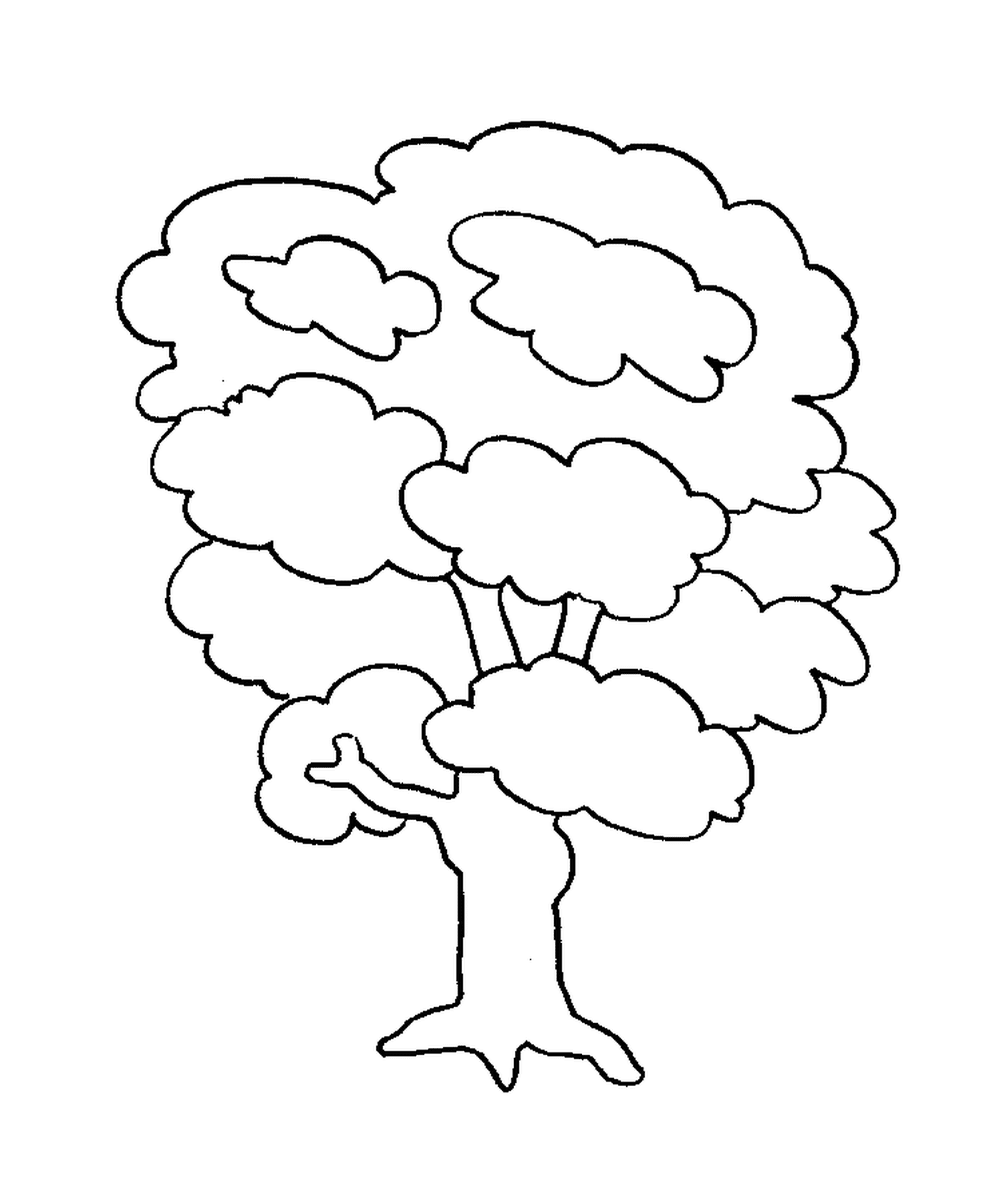 coloriage arbre 57