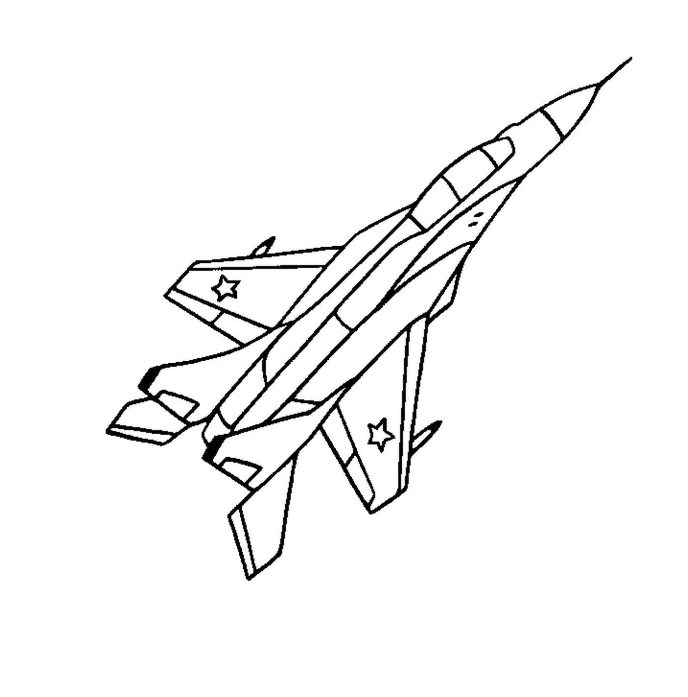 coloriage avion de guerre 36