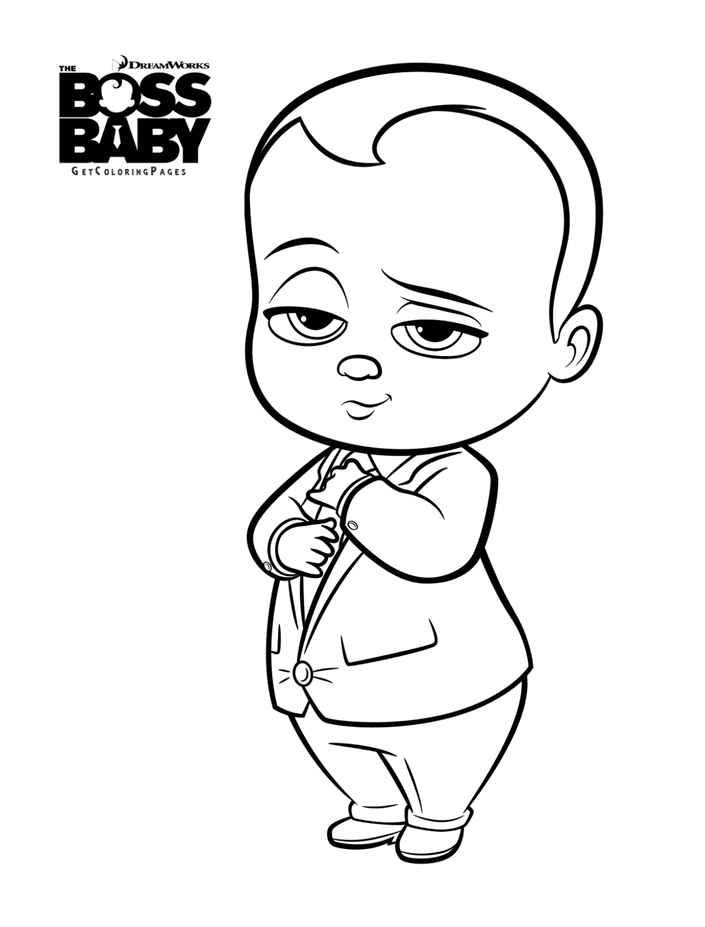 coloriage baby boss 2