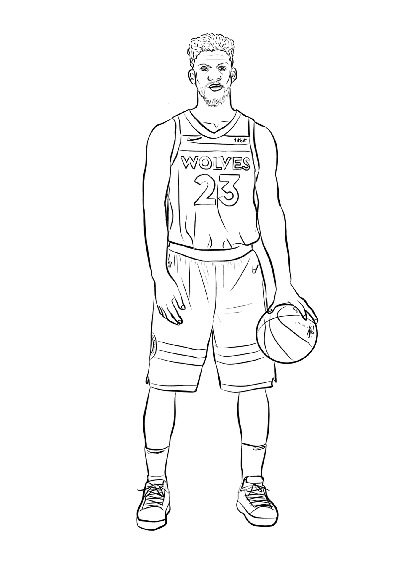 coloriage jimmy butler