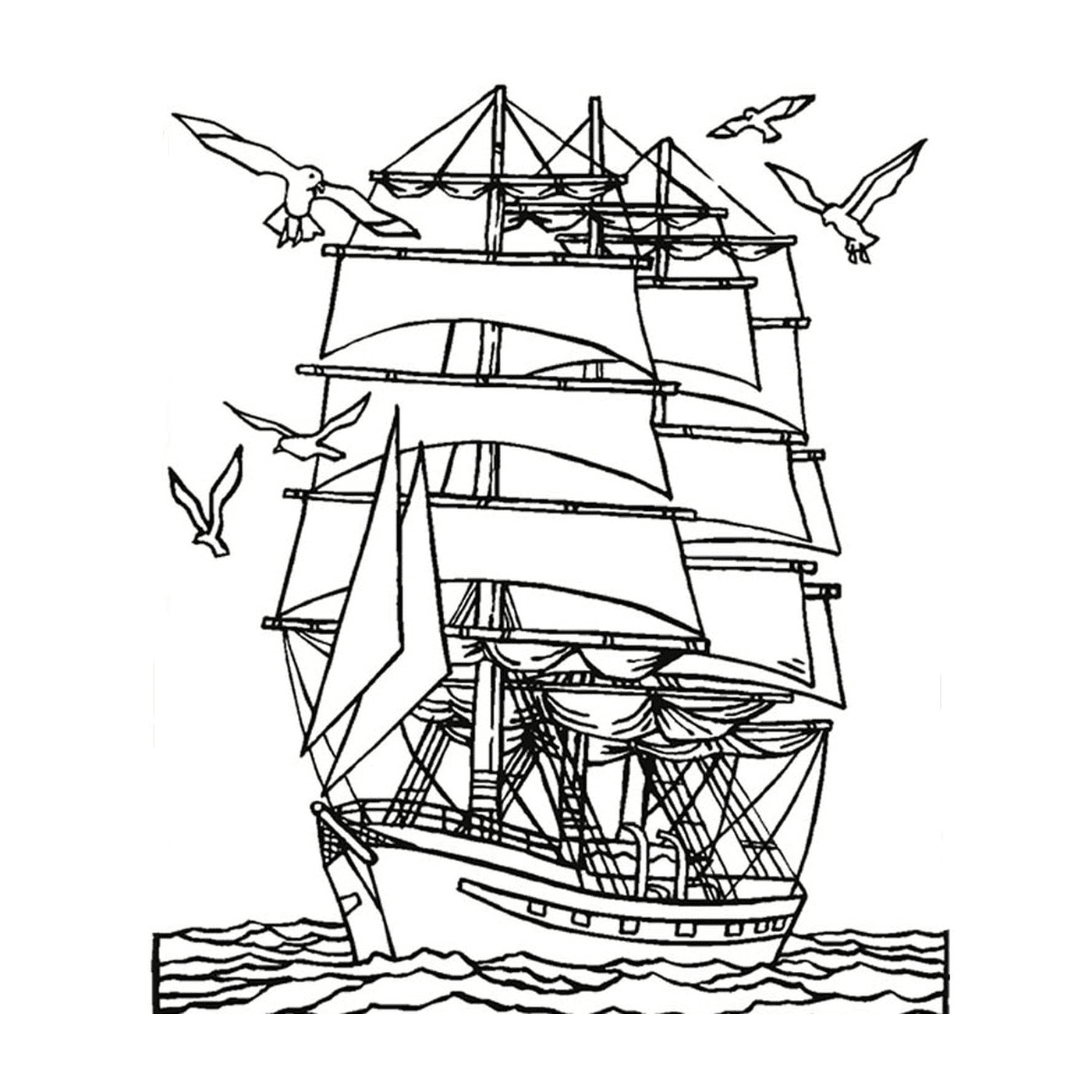 mer et bateau