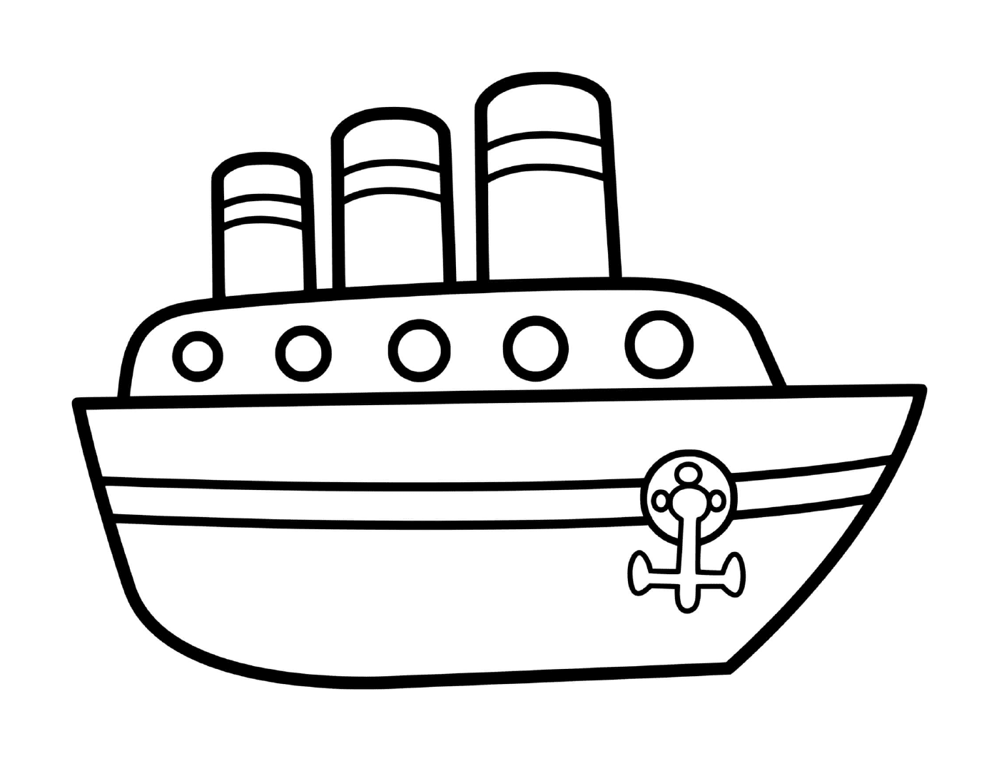 bateau marin facile maternelle