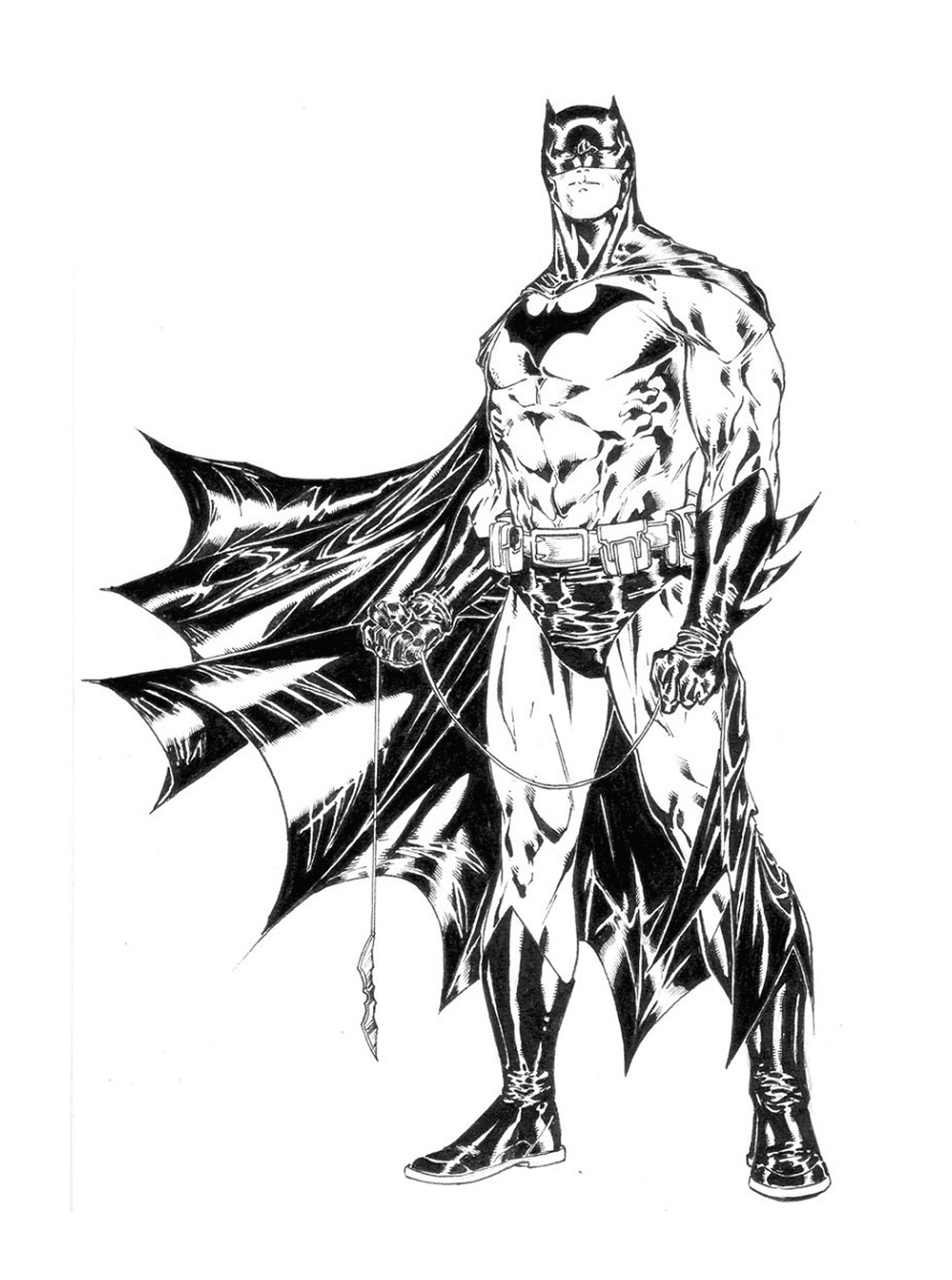 coloriage batman dark knight