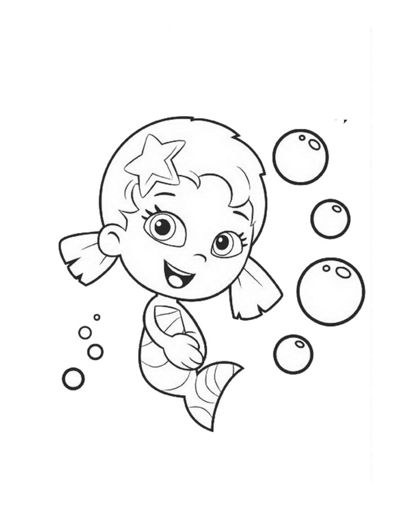 coloriage Bubble Guppies 9