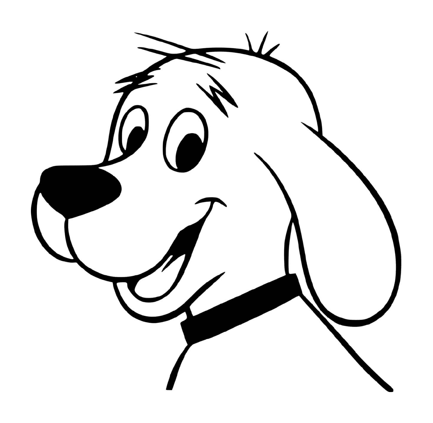 coloriage Clifford le chien rouge 2021 dessin anime