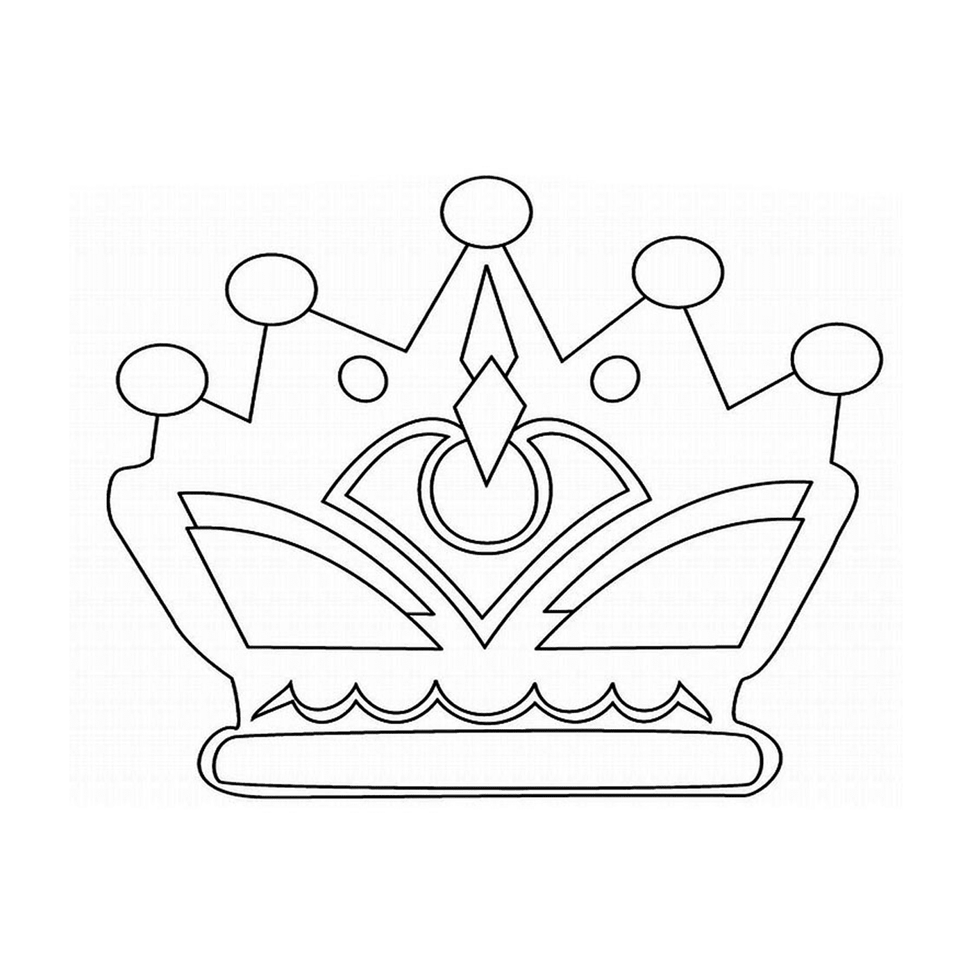 coloriage couronne des rois epiphanie