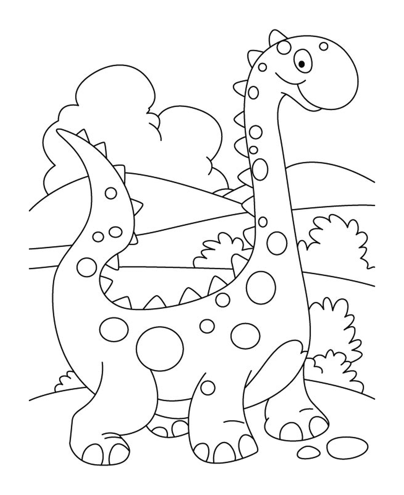 coloriage dinosaure 372