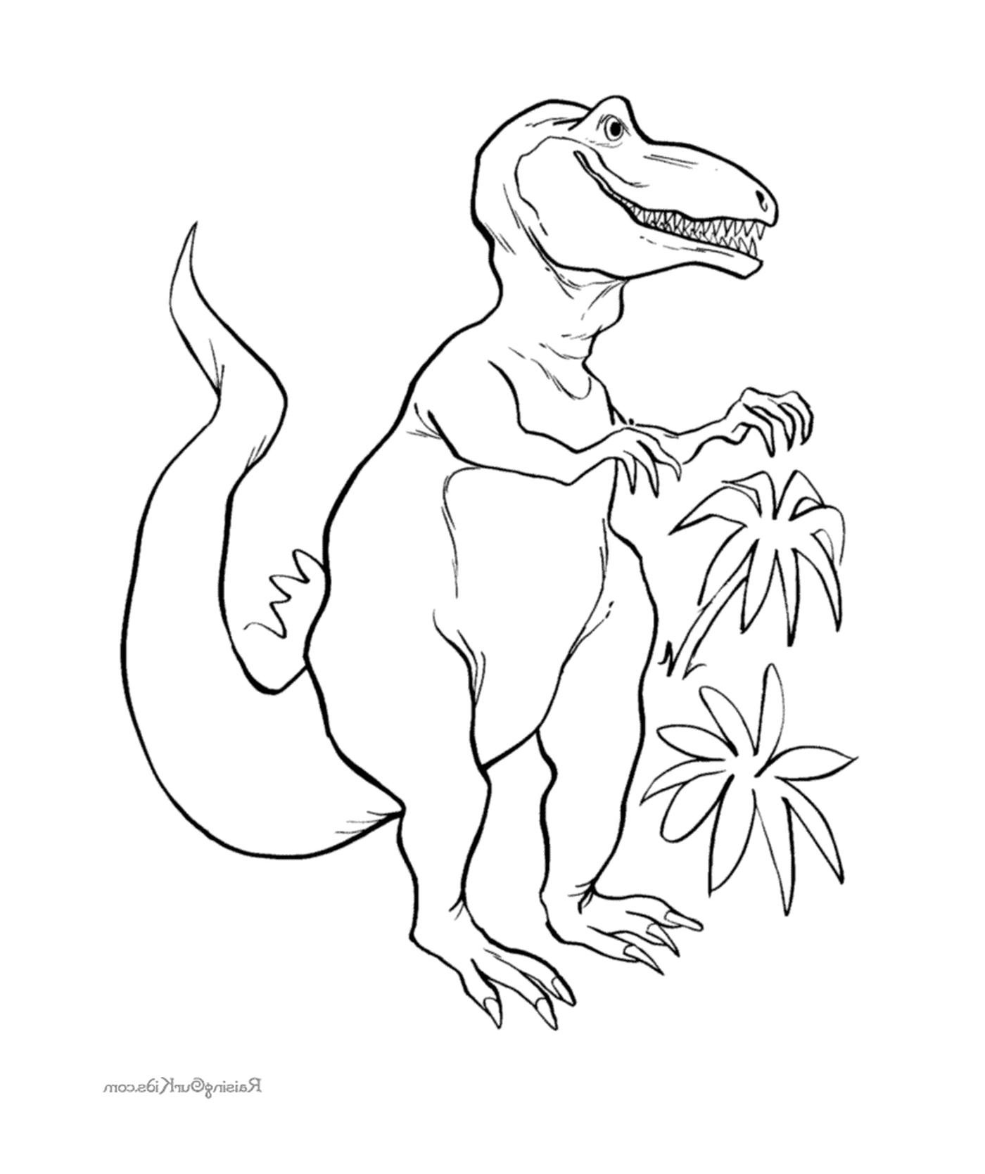 coloriage dinosaure 221