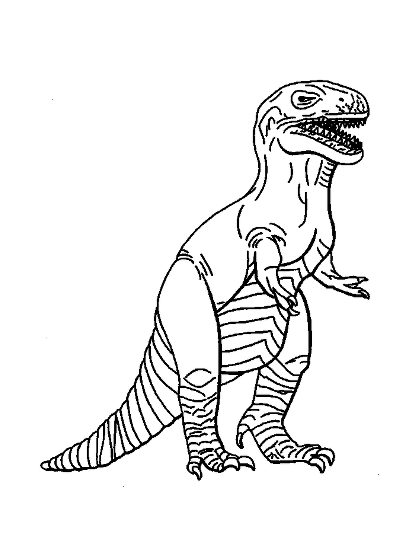 coloriage dinosaure 314