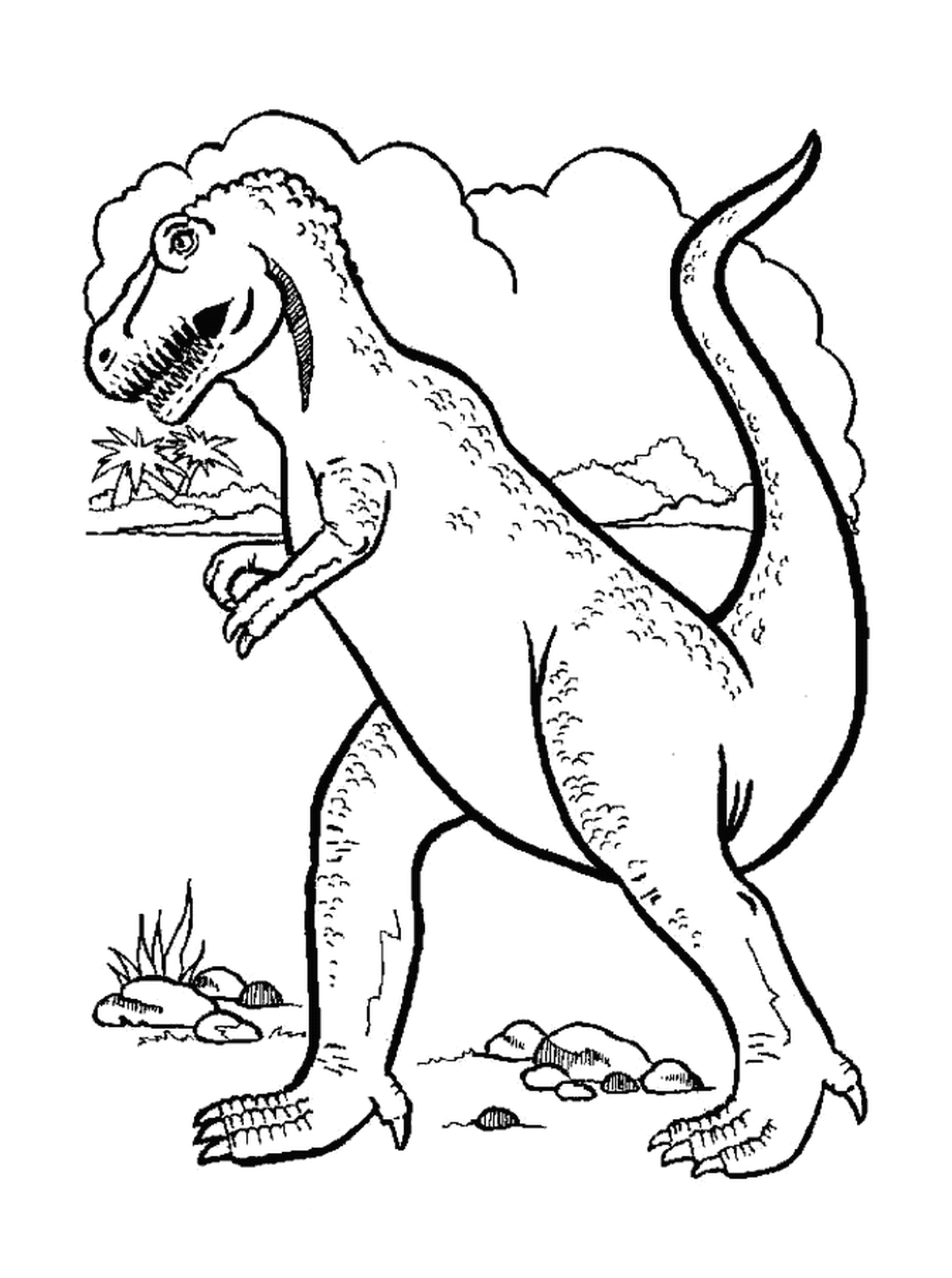 coloriage dinosaure 181