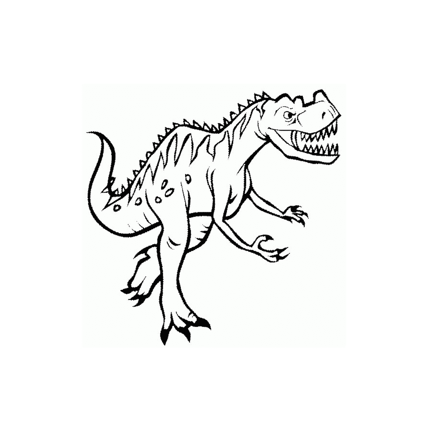 coloriage dinosaure 64