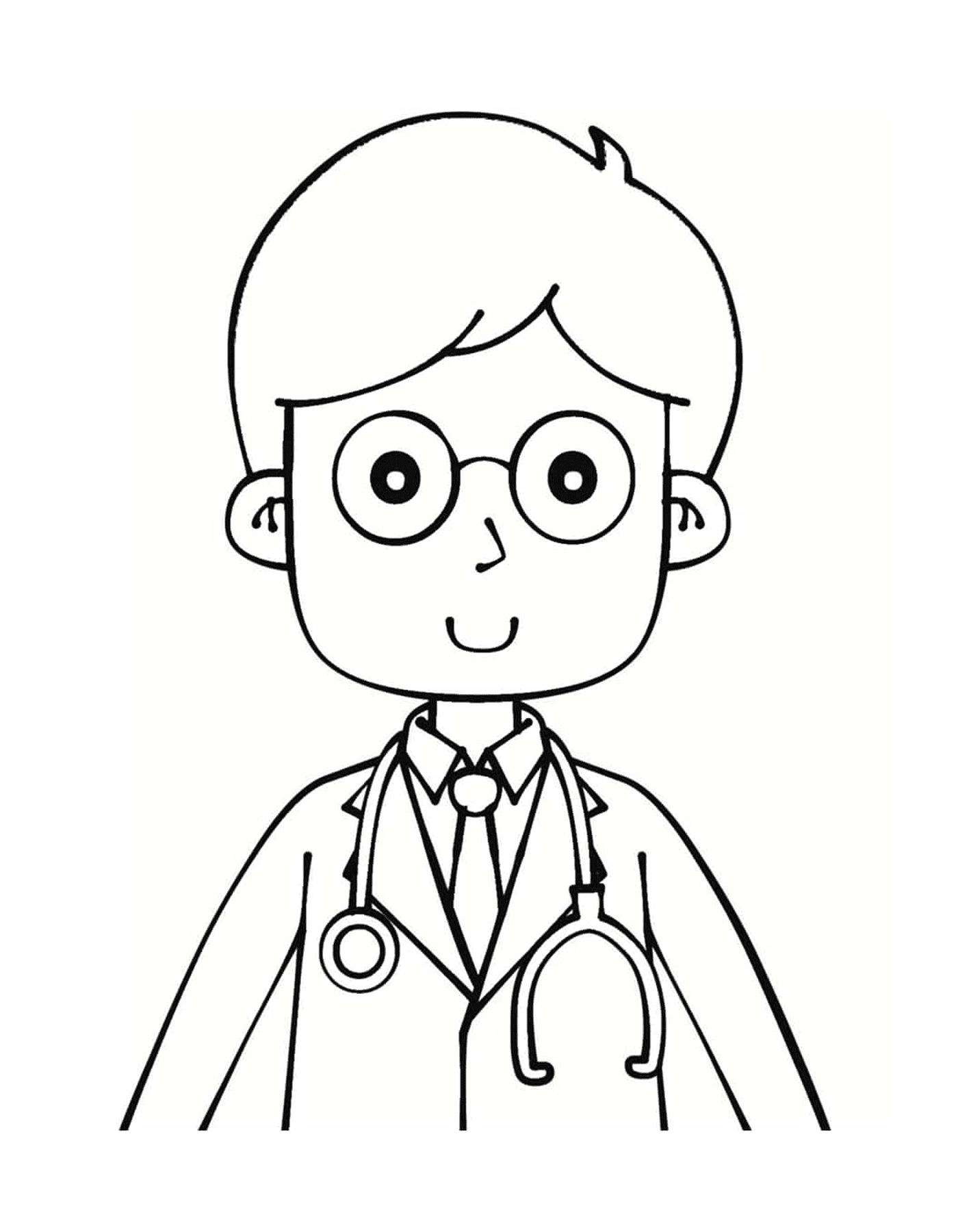 docteur avec des lunettes