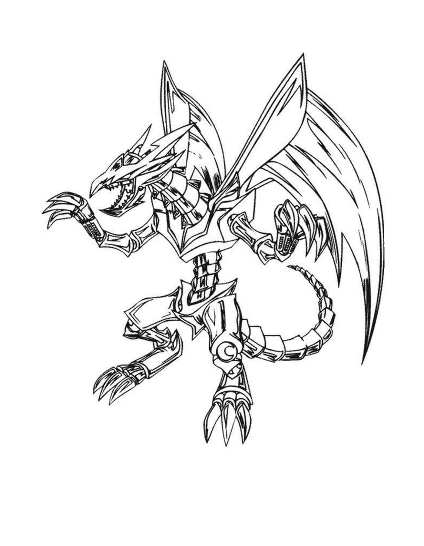 coloriage dragon 246