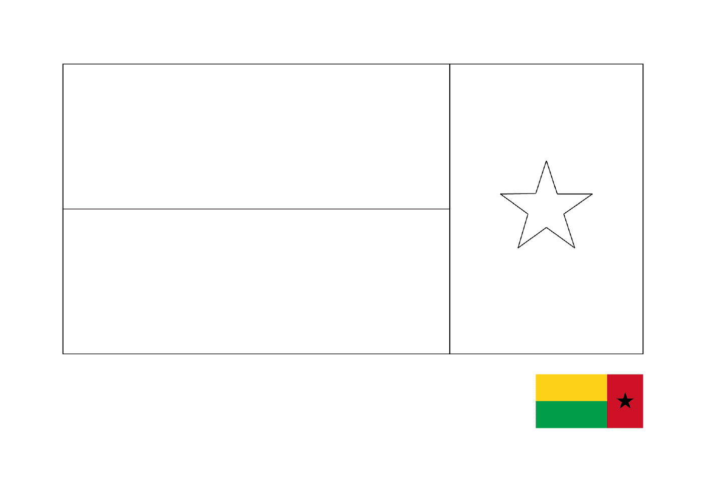 drapeau guniee