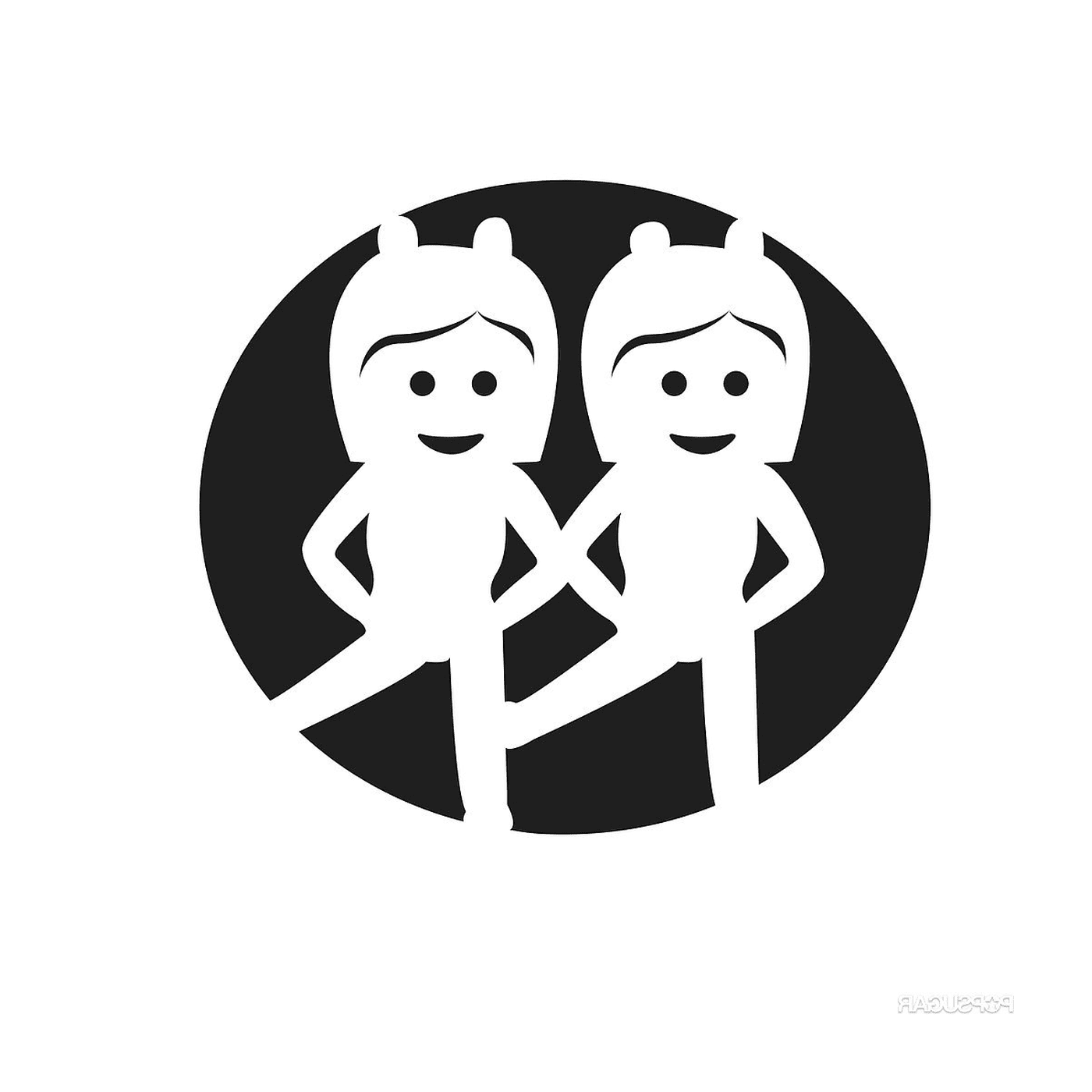 coloriage dance Twins Emoji