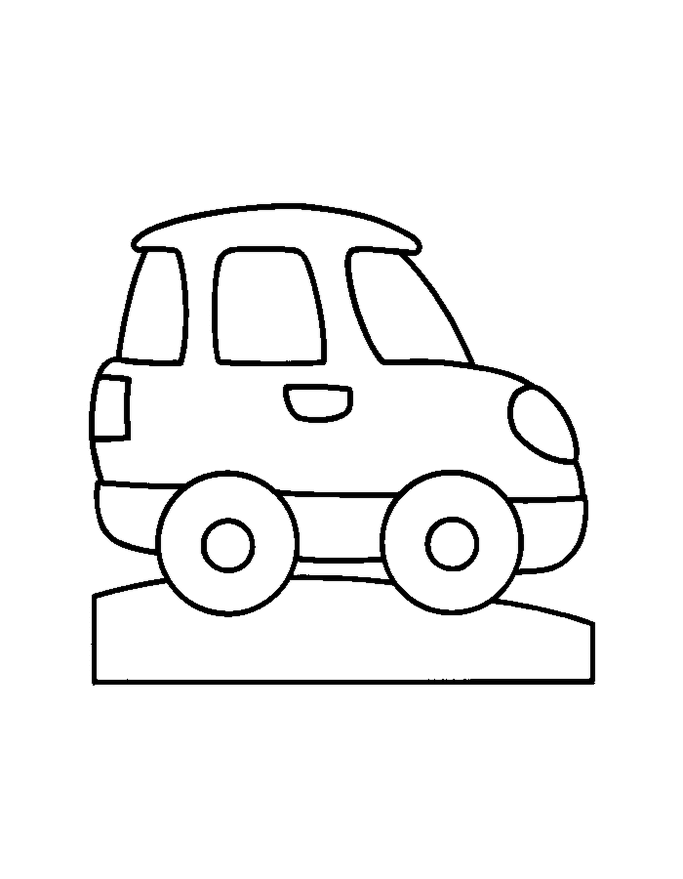 coloriage dessin voiture enfant 12