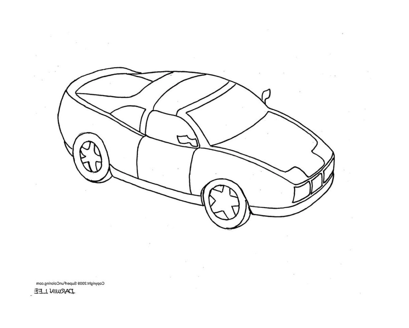 coloriage dessin voiture enfant 42