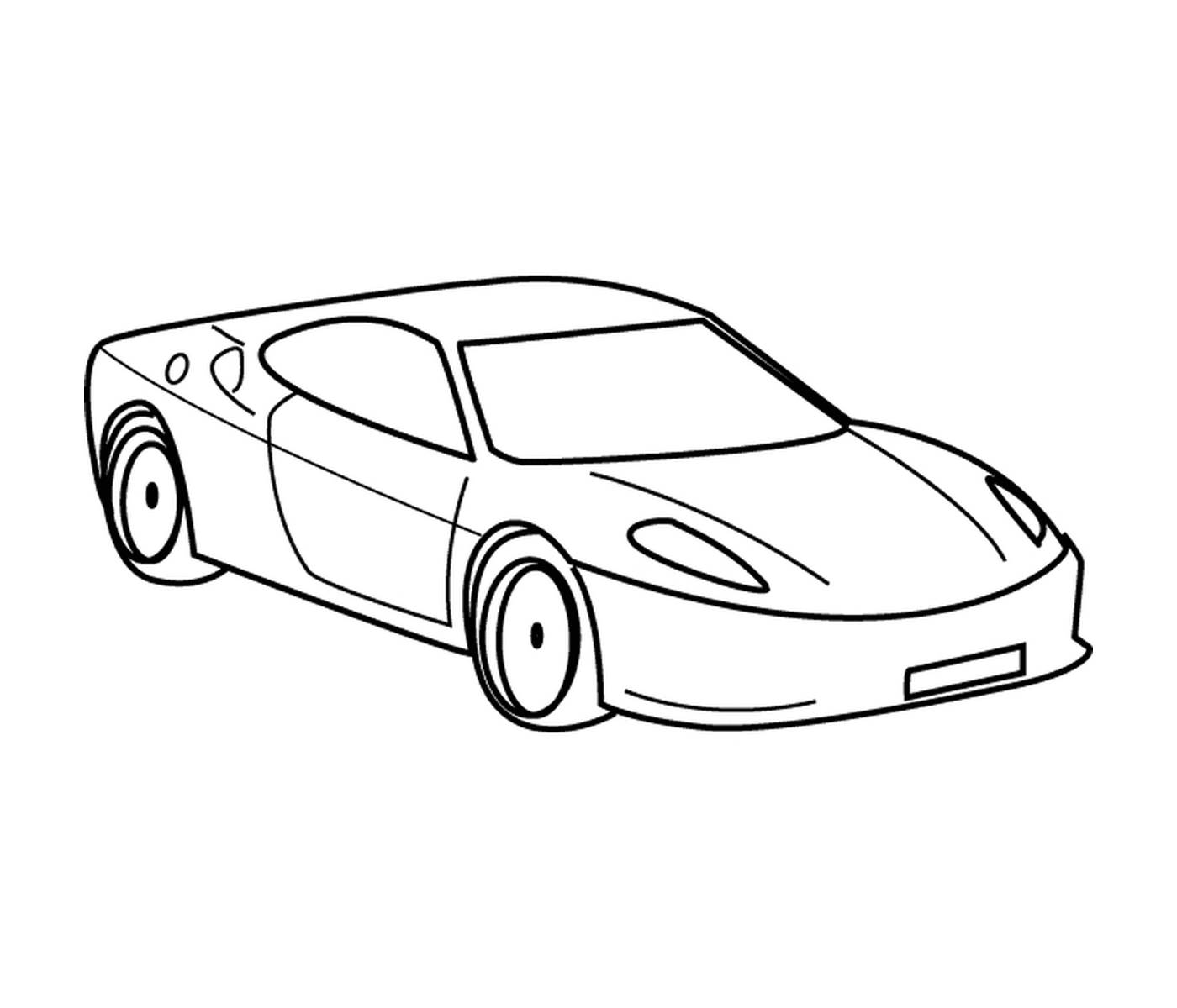 coloriage dessin voiture enfant 43