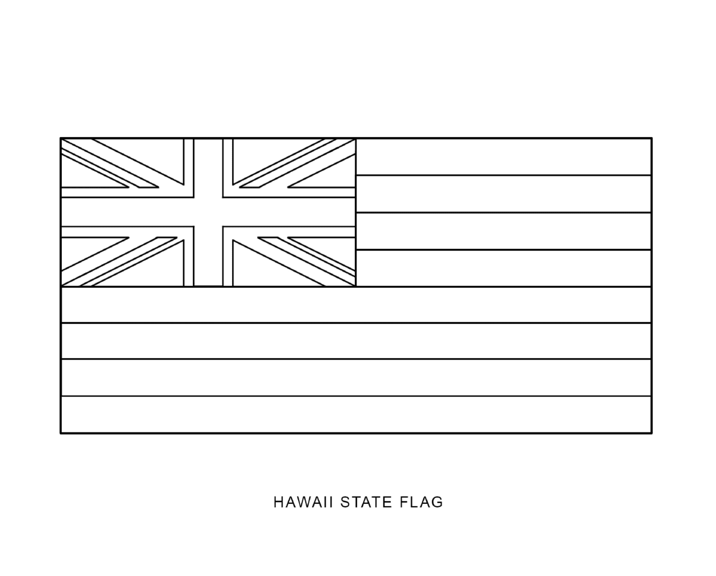 hawaii drapeau Etats Unis