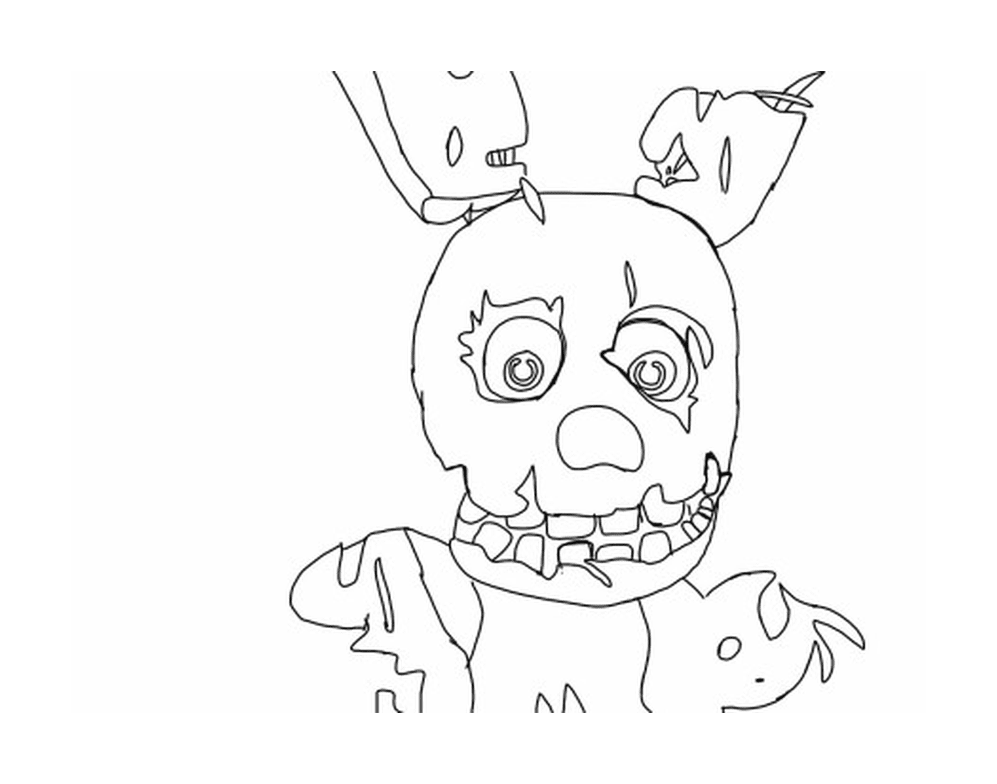 coloriage five nights at freddys fnaf 1 coloring pages