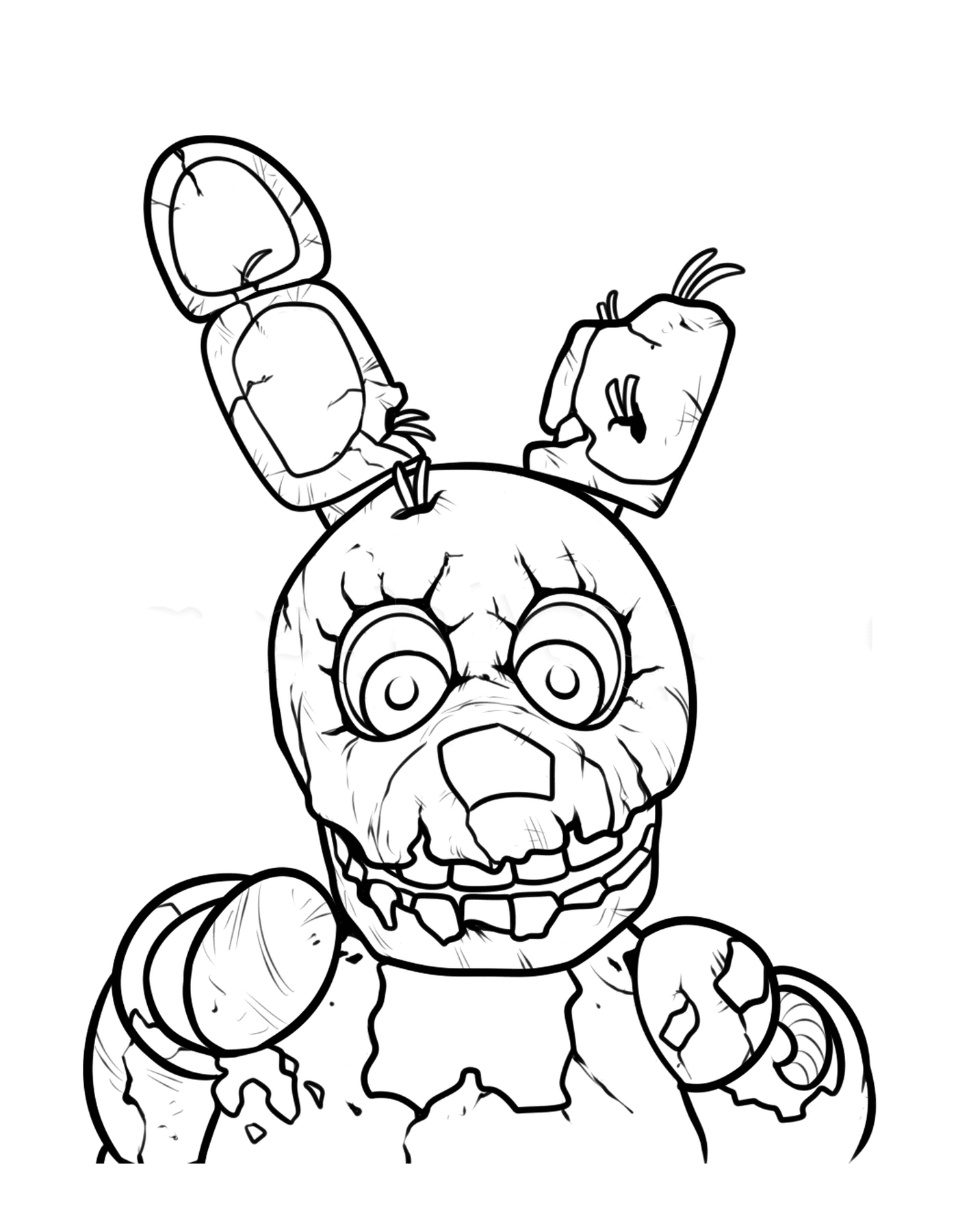 coloriage freddy five nights at freddys printable